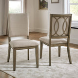 Antique Taupe Extendable Dining Room Collection