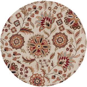 Ernie Round Area Rug in 3 Colors & 4 Sizes