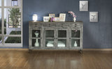 Mara Rustic Grey Storage Console