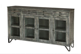 Mara Rustic Grey Storage Console