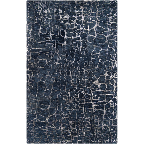 Ben Navy Area Rug in 7 Sizes