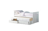 Ryan Twin Trundle Bed in  4 Color Options