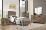 Manila Rustic Bedroom Collection in Weathered Pine