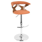 Garner Adjustable Barstool in Teal or Orange