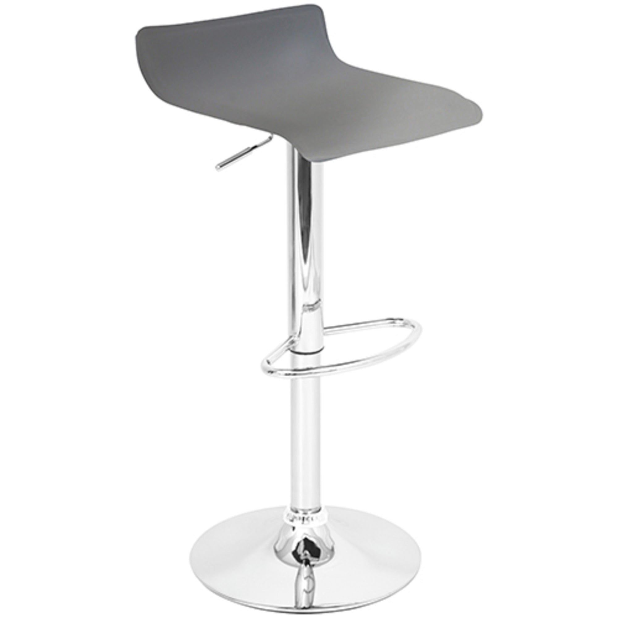 Alessia Backless Adjustable Barstool in 4 Color Options