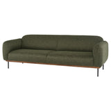 Benson Hunter Green Tweed Fabric Living Room Collection