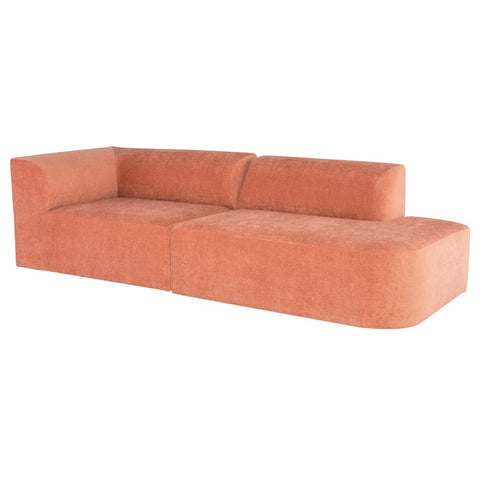 Isla Contemporary Fabric Sofa in 4 Color Options