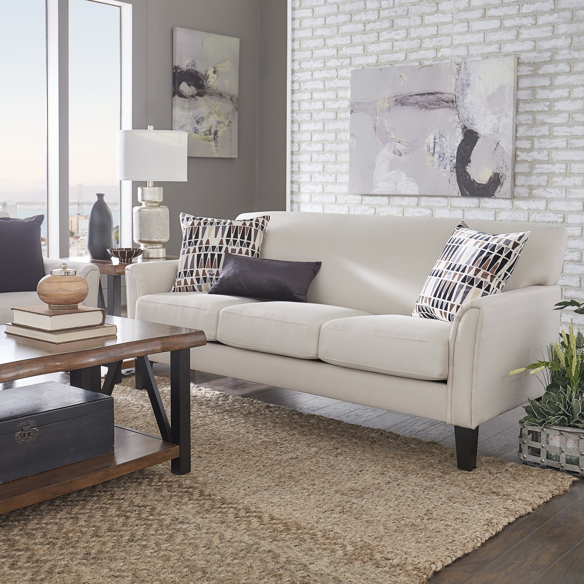 Mayflower Linen Living Room Collection in 3 Color Options