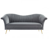 Rio Waterproof Fabric Sofa in Blue or Grey