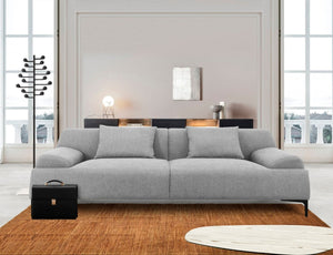 Ronald Modern Grey Fabric Living Room Collection